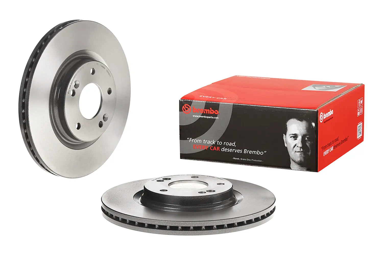 Brake disc Painted 09.D428.11